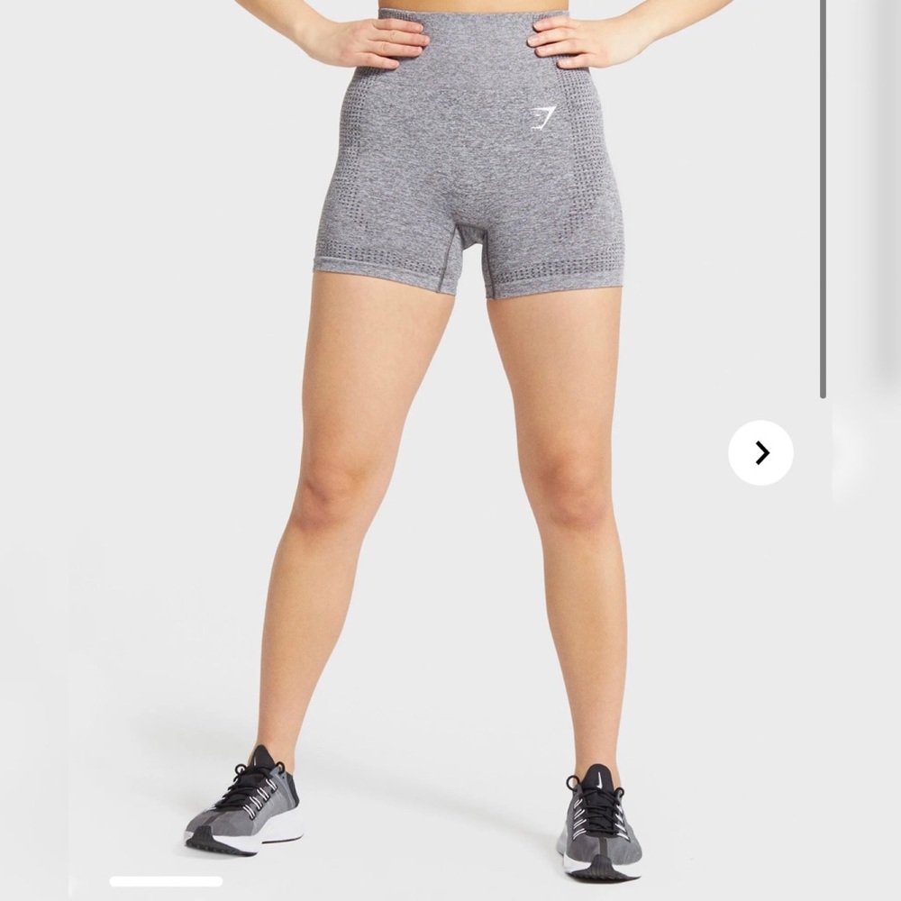 Gymshark Vital Seamless Shorts -Grey Size S